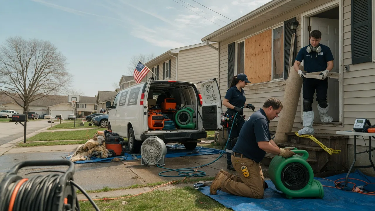 Water Damage Restoration in Momence, IL near me